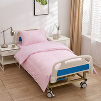 Housse de couette brodée, ensemble de draps en velours, housse de couette rayée, couvre-lit blanc pour hôtel, drap de lit en velours, draps blancs pour hôtel