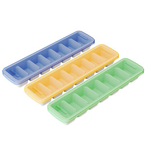 Plastic Ice Cube Mold With Lid Large Capacity Food Grade <b>Freezer</b> Proof For Homemade Ice Making - Product Image 1