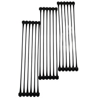 Grille de stabilisation du sol enterrée à long terme en plastique PP HDPE polyester fibre de verre uniaxiale durable certifiée CE