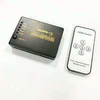 Commutateur HDMI 4K 5 ports 5 en 1 sortie prend en charge 4k 60HZ YUV avec télécommande IR pour PS4 Xbox Apple TV Fire Stick