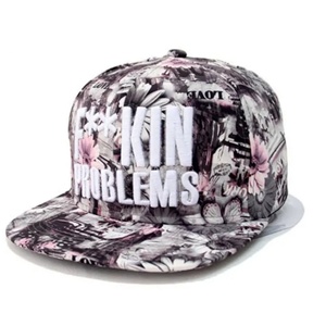 Custom Strip Pattern 3D Embroidery Logo Snapback <b>Hat</b> with Customer Logo Outdoor Fleece Jersey Fabric Fashionable Design - Product Image 4