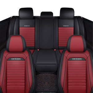 Housse de siège de voiture en similicuir de luxe, ensemble complet, ajustement universel, protection toutes saisons, 10 pièces, accessoires de voiture - Product Image 2