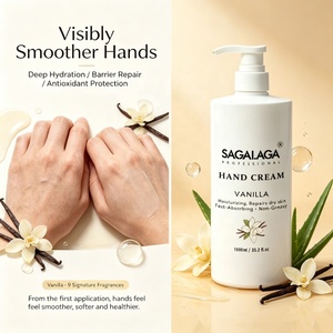 ครีมทามือ SAGALAGA 500 มล. แพ็คใหญ่ 9 กลิ่น วานิลลา เลมอน แครนเบอร์รี่ กลิ่นออร์คิด บาล์มบำรุงมือสำหรับมือแห้งแตก โรงงานผลิตเอง - Product Image 4