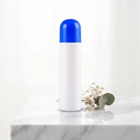 Flacon cosmétique déodorant rechargeable personnalisé en PE de 100 ml avec impression sérigraphique pour sérum de soin de la peau et masque facial