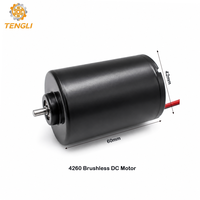 Moteur CC sans balais 42 mm 24 V 5000 tr/min, moteur Inrunner avec arbre de 5 mm pour pompe à air, compresseur d'air, pompe à oxygène d'aquarium