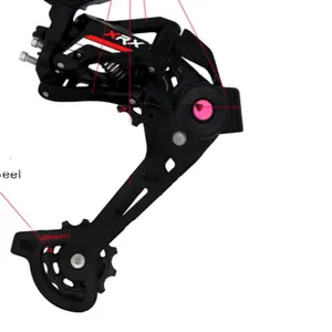 ชุดจักรยานเสือภูเขา12 S derailleur Group สำหรับ MTB 1*12 Speed ด้านหลัง