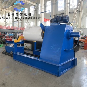 Desbobinador Hidráulico HAUAN de 5-15 Toneladas con Engranaje y Rodamiento para Desenrollar Bobinas de Acero, Uso en Suelo - Product Image 2