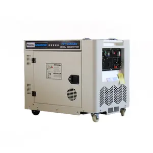 7kva5kw電気ポータブルミニディーゼルエンジンサイレント発電機