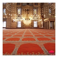 Tapis de prière personnalisé de haute qualité Offre Spéciale, tapis de prière de la mosquée axmister de chine