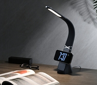 Lampe de table portable veilleuse CCT réglable avec chargeur magnétique sans fil lampe de bureau de lit fonction de mémoire interrupteur tactile