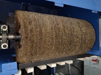 Machine à chanfreiner 380V 3kW conviviale, durable et de haute qualité, automatique à double tête, pour le polissage et l'ébavurage des roulements de tuyaux et des engrenages métalliques