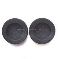 Harga Pabrik Pengganti Bantalan Telinga Busa Bantalan Telinga Earpad untuk Plantronics H51/61/91 Headset Headphone.