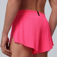 Nouveauté : Shorts de sport pour homme, coupe tendance, dos plissé, extensibles et respirants, parfaits pour la course et l'entraînement
