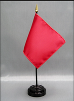 Support de drapeau de table, compatible avec plusieurs types de mât de drapeau