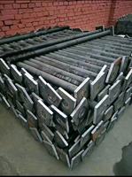 Boulons d'ancrage personnalisés de type L, boulons et écrous en acier au carbone de type L pour la construction