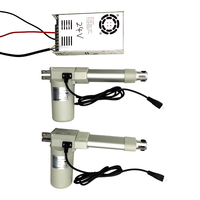 Actionneur linéaire électrique solaire robuste 100 mm 4000N DC 12V, actionneur 24V