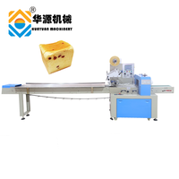 Machine d'emballage automatique à entraînement mécanique de type oreiller pour bâtonnets de crème glacée horizontaux HUAYUAN