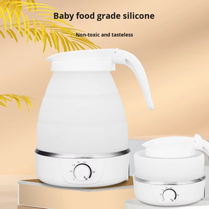 Hervidor Plegable Portátil <span class=keywords><strong>de</strong></span> Viaje <span class=keywords><strong>de</strong></span> 1.2L, Eléctrico, <span class=keywords><strong>de</strong></span> Silicona, con Apagado Automático, Seguro para Bebés, No Tóxico, Sin Olor, Fácil <span class=keywords><strong>de</strong></span> Plegar - Product Image 2