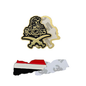 Stiker Enamel pemimpin Landmark Kota bendera SR stiker telepon lencana logam sesuai pesanan hadiah suvenir budaya Promosi patriotik - Product Image 2