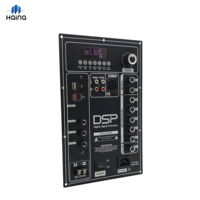 Placa Amplificadora de Potencia de 110W 12V, Placa Amplificadora de Subwoofer de 1.1 Canales con Soporte para Control Remoto y Módulo de Carga Inversa OTG