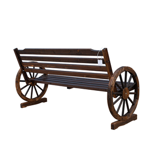 Ngoài trời sân bàn ghế, giải trí sân vườn ban công bánh xe ghế, carbonized anticorrosive gỗ đồ nội thất - Product Image 6