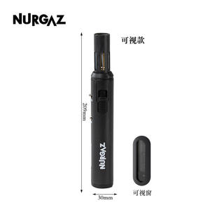 Torche à flamme directe Nurgaz 1800C, flamme bleue, allumage piézoélectrique, double interrupteur, torche de soudage au gaz liquéfié pour la moxibustion - Product Image 5