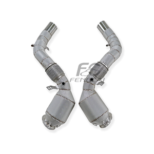 Tuyaux d'échappement sans catalyseur pour BMW X7 M50i 4.4T Collecteur d'échappement - Product Image 6