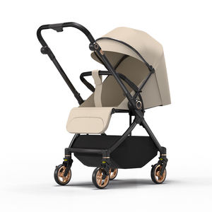 Poussette pour bébé assise, inclinée et pouvant être poussée dans les deux sens. Grand panier de rangement avec la certification 3c/EN - Product Image 2