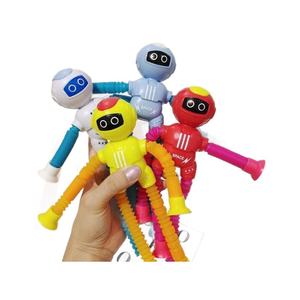 Divertido Juguete <span class=keywords><strong>de</strong></span> Robot <span class=keywords><strong>de</strong></span> Plástico Telescópico con Ventosa, <span class=keywords><strong>Rompecabezas</strong></span> Antiestrés con Animales, Combo Tricky, Regalo para Niños - Product Image 5