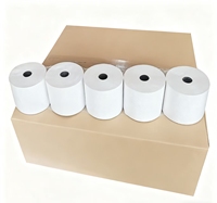Rouleaux de papier thermique à prix avantageux Papel Termico 80 X 70mm 80x80mm 57x40mm Papier pour caisse enregistreuse