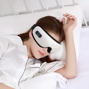 Masseur des yeux avec compression de chaleur vibration musique sans fil massage des yeux produits de massage des yeux électriques intelligents