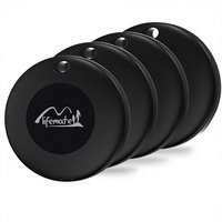 Lot de 4 Life Tag pour AirTags, traceur Android/iOS, application Google Find My, portée de 150 m, autonomie de 12 mois, localisateur de clés