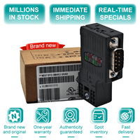 Nouveau Siemens PROFIBUS d'origine 12 Mbit/s 90 °   Connecteur de sortie de câble SIMATIC DP 6ES7972-0BA52-0XA0