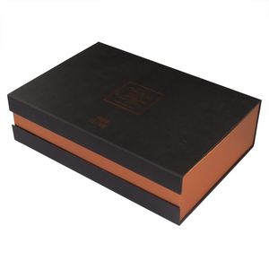 Lujo Chocolate Whisky Vino Vodka Soda Degustación Vasos Set Caja de embalaje en relieve con inserto de espuma al por mayor - Product Image 3