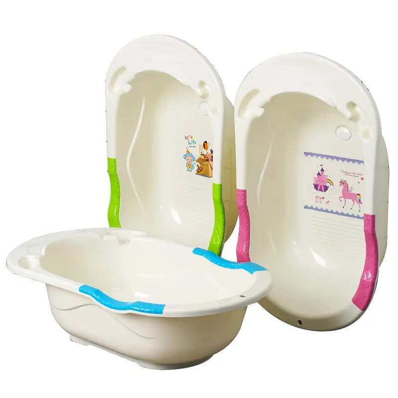 Portable Bath Tub Shower Plastic Basin Comfort Baby Basin Set For Baby SPA