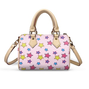 Impresión Bajo Demanda MOQ=<span class=keywords><strong>2</strong></span> Bolso Kami y Bolso de Estrellas Coloridas Personaliza con Tu Logotipo Bolso de Mano Mini Elegante para Mujer con Cierre - Product Image 1