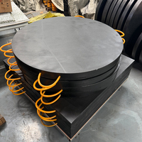 Plaques de protection pour grue en UHMWPE industriel, haute capacité de charge 100 tonnes+, traitement sur mesure, tapis de stabilisation légers pour grue, surface antidérapante en UHMWPE