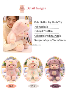 Zachte Pluche Pop Varken Schattige Baby Pig Knuffeldier Knuffel Lage Moq Varken Pluche Kussen Gevulde & Pluche Speelgoed dieren