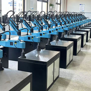 เครื่องต๊าปเกลียวอุตสาหกรรมระบบเซอร์โวไฟฟ้า M6-M36 พร้อมระบบฉีดน้ำมันอัตโนมัติ - Product Image 5