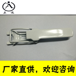 Changhe Isuzu Pickup Truck Door Handle White <b>Iron</b> Side Rail Buckle For QINGLING ISUZU Replacement Repair - Product Image 1