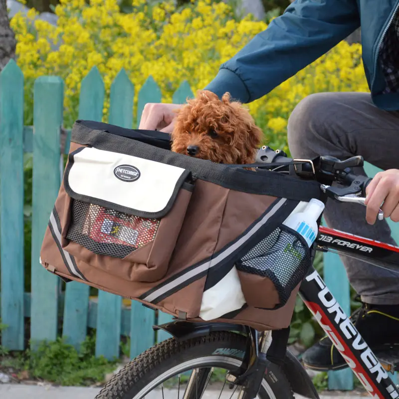 Pet Supplies Wholesale Pet Outdoor Bag Travel Portable Breathable Bicycle Pet Bag