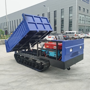 Dumper sur chenilles de 3 tonnes, produits les plus vendus, transporteur sur chenilles de 3 tonnes, adapté aux vergers de montagne/fermes/petites constructions - Product Image 6