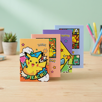 Pillbox Pokemon - Cuaderno de Costura con Diseño de Anime para Niños, Material Escolar, Regalo para Estudiantes