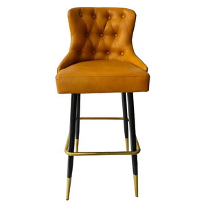 Elvet-Taburetes de Bar, taburetes de barra de cocina populares con respaldo - Product Image 3