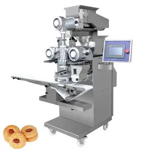 Automatischer Teig verkrustung mischer, der Automaten-Mochi-Nuss-Donut-Maschine herstellt