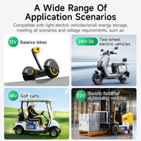 Sistema de Gestión de Baterías (BMS) TDT Active Balance 4S-24S 12-72V 100-300A LiFePO4 PCBA WiFi CAN RS485 con Sensor de Temperatura NTC para Carritos de Golf, Vehículos Eléctricos y Baterías de Litio OEM