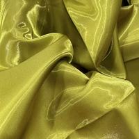 Tissu en polyester satiné liquide pailleté, 155 g/m², épais, résistant aux plis, organza pour robes de soirée