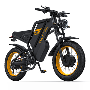 Vélo de route à double moteur 2000W, VTT électrique 48V, double batterie, moteur moyeu arrière, alimentation lithium - Product Image 4