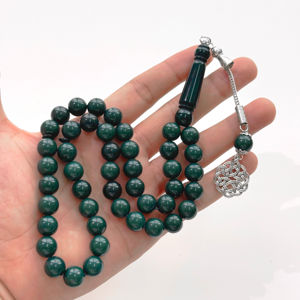 Estilos destacados Rosario saudita Misbaha Natural musulmán <span class=keywords><strong>Tasbih</strong></span> 10mm 45 cuentas Original Tasbeeh musulmán Misbaha Rosario - Product Image 1