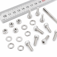 Grosir Baut Hex Eksternal Baja Tahan Karat 304 Tornillos Perno Y Tuerca Boulons M3-M20 Set Sekrup Mur untuk Peralatan Mekanik